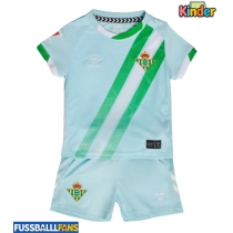 Real Betis Auswärts Trikotsatz Kinder 2025-26 Kurzarm (+ Kurze Hosen)